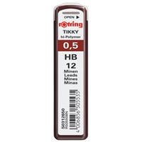 Rotring Lead 0.5mm HB Blister of 2