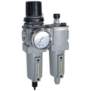 Parker G 1/2 FRL Assembly, Automatic Drain, 5μ Filtration Size