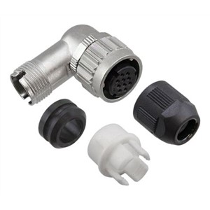 Hirose, 10 contacts Cable Mount Plug Solder IP67, IP68