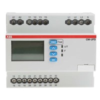 ABB Frequency, Voltage Monitoring Relay With SPDT Contacts, 24  240 V ac/dc Supply Voltage, 1, 3 Phase,