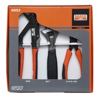 Bahco 3 Piece Alloy Steel Plier Set