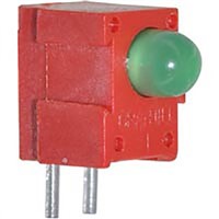 Grayhill Single Pole Single Throw (SPST) Green LED Push Button Switch, PCB