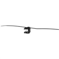 HellermannTyton T50ROSEC21 Series, Black Nylon 66 Cable Tie Assemblies200mm x 4.6mm
