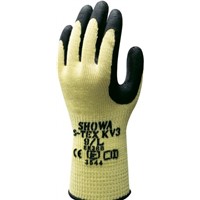 Showa Kevlar Latex-Coated Gloves, Size 8, Yellow, Cut Resistant