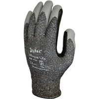 Skytec Glass Fibre, HPPE Nitrile-Coated Gloves, Size 8, Grey, Cut Resistant