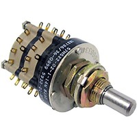 2 Pole 3 Position Military Rotary Switch