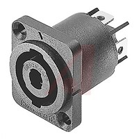 Switchcraft Panel Mount Loudspeaker Connector Socket, 50A