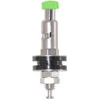 Grayhill 20A, Green Binding Post With Brass Contacts and Nickel Plated