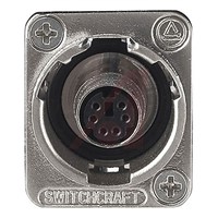 Switchcraft, EH 6 Pole Din Socket