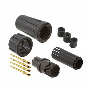 Switchcraft, 4 contacts Cable Mount Socket Crimp, Solder IP68