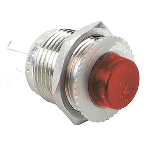 Switchcraft Single Pole Double Throw (SPDT) Momentary Push Button Switch, Panel Mount