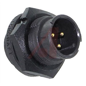 Switchcraft, 3 contacts Panel Mount Socket Solder Cup IP16, IP18, IP66, IP68