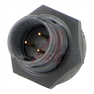 Switchcraft, 3 contacts Panel Mount Plug Solder Cup IP16, IP18, IP66, IP68