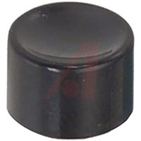 Black Push Button Cap, for use with 3M Series Miniature Push Button Switches, Cap