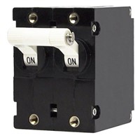 Carling Technologies Panel Mount A 2 Pole Thermal Magnetic Circuit Breaker -, 30A Current Rating