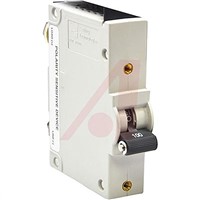 Carling Technologies Panel Mount CX Single Pole Thermal Magnetic Circuit Breaker - 600V ac Voltage Rating, 15A Current