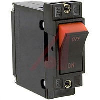 Carling Technologies Panel Mount A Single Pole Thermal Magnetic Circuit Breaker -, 5A Current Rating