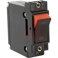 Carling Technologies Panel Mount A Single Pole Thermal Magnetic Circuit Breaker -, 20A Current Rating