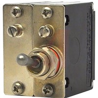 Carling Technologies Panel Mount A 2 Pole Thermal Magnetic Circuit Breaker -, 10A Current Rating