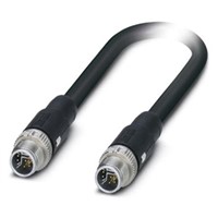 Phoenix Contact, NBC-MSY/ 2.0-94H/MSY SCO Series, Straight M12 to Straight M12 Cable assembly, 4 Core 1.5m Cable