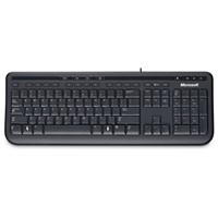 Microsoft Keyboard Wired USB Compact, QWERTY (UK) Black