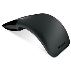 Microsoft Arc Touch 3 Button Wireless Compact BlueTrack Mouse Black