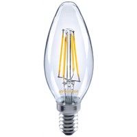 Sylvania ToLEDo RETRO E14 LED GLS Bulb 4 W(37W), 2400K, Warm White, Candle shape