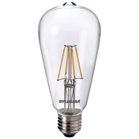 Sylvania ToLEDo RETRO E27 LED GLS Bulb 4 W(40W), 2700K, Warm White, ST64 shape