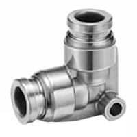 SMC Pneumatic Elbow Tube-to-Tube Adapter Push In 16 mm to Push In 16 mm