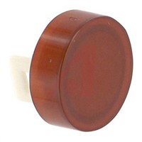 Red Push Button Cap, for use with TH25 Series, Pushbutton Lens