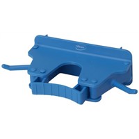 Blue Polypropylene, Rubber 160mm Wall Bracket
