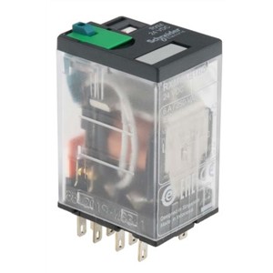 Schneider Electric Plug In Non-Latching Relay - 4PDT, 24V dc Coil, 8A Switching Current, 4 Pole