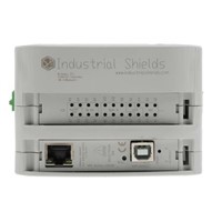 Industrial Shields M-Duino PLC CPU - 13 Inputs, 8 Outputs, Ethernet, ModBus Networking, Computer Interface