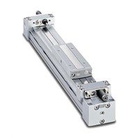 SMC Double Acting Rodless Actuator 800mm Stroke, 25mm Bore