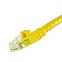 Cinch Connectors Yellow Cat6 Cable UTP PVC Male RJ45/Male RJ45, 2.13m