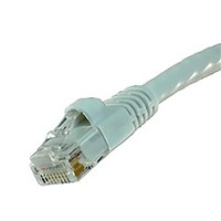 Cinch Connectors White Cat6 Cable UTP PVC Male RJ45/Male RJ45, 2.13m
