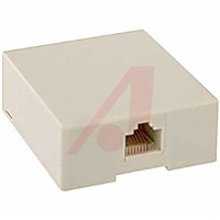 Cinch Connectors Cat4 1 Way RJ45 Surface Mount Jack