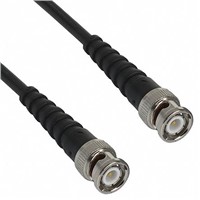 Cinch Connectors Male BNC to Male BNC RG-58 Coaxial Cable, 50 , 415
