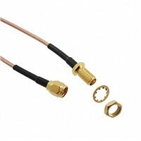 Cinch Connectors Male SMA to Female SMA RG-316 Coaxial Cable, 50 , 415