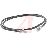 Cinch Connectors Black Cat5e Cable UTP, 4.27m Male RJ45/Male RJ45