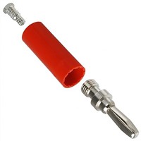 Cinch Connectors, Red, Nickel Plated, 1.75kV, 15A