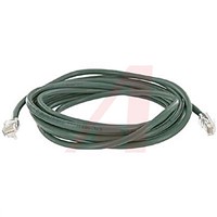 Cinch Connectors Green Cat5e Cable UTP, 15.24m Male RJ45/Male RJ45