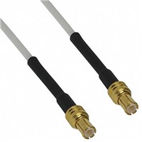 Cinch Connectors Male MCX to Male MCX RG178 Coaxial Cable, 50 , 415