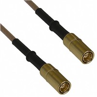 Cinch Connectors Male SMB to Male SMB RG-316 Coaxial Cable, 50 , 415