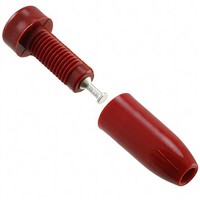 Cinch Connectors Red Male Banana Plug - Solder, 2.85kV