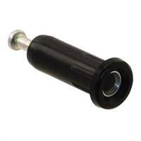 Cinch Connectors Black Female Banana Plug - Solder, 1.75kV