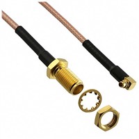 Cinch Connectors Male MMCX to Female SMA RG-316 Coaxial Cable, 50 , 415