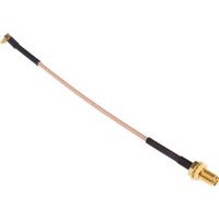 Cinch Connectors Male MMCX to Female SMA RG-316 Coaxial Cable, 50 , 415