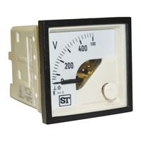 Sifam Tinsley AC Analogue Voltmeter, 500V, 45 x 45 mm,