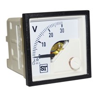 Sifam Tinsley DC Analogue Voltmeter, 30V, 45 x 45 mm,